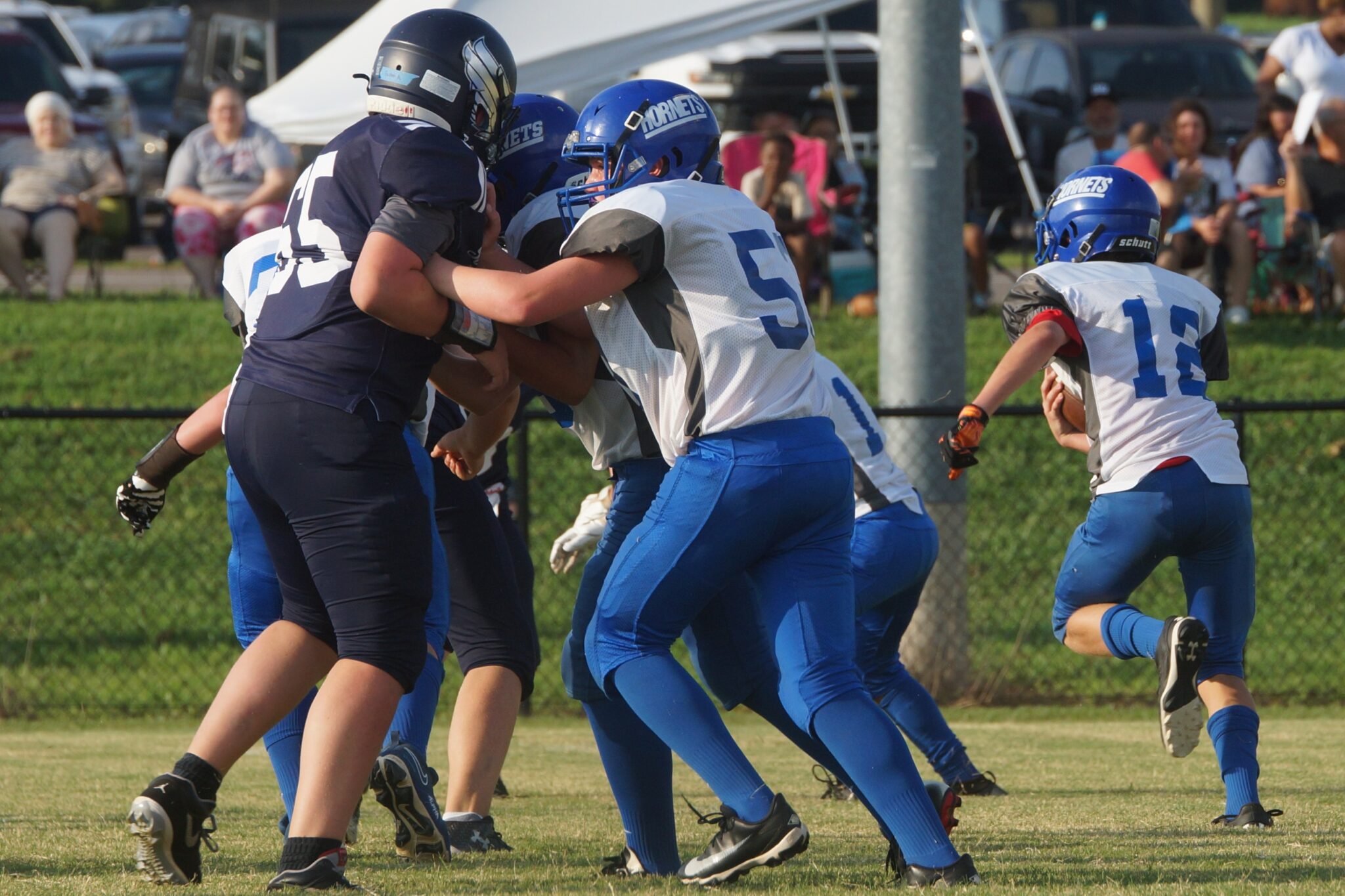 Middle school Hornets dominate Blanche in home opener - Winchester ...